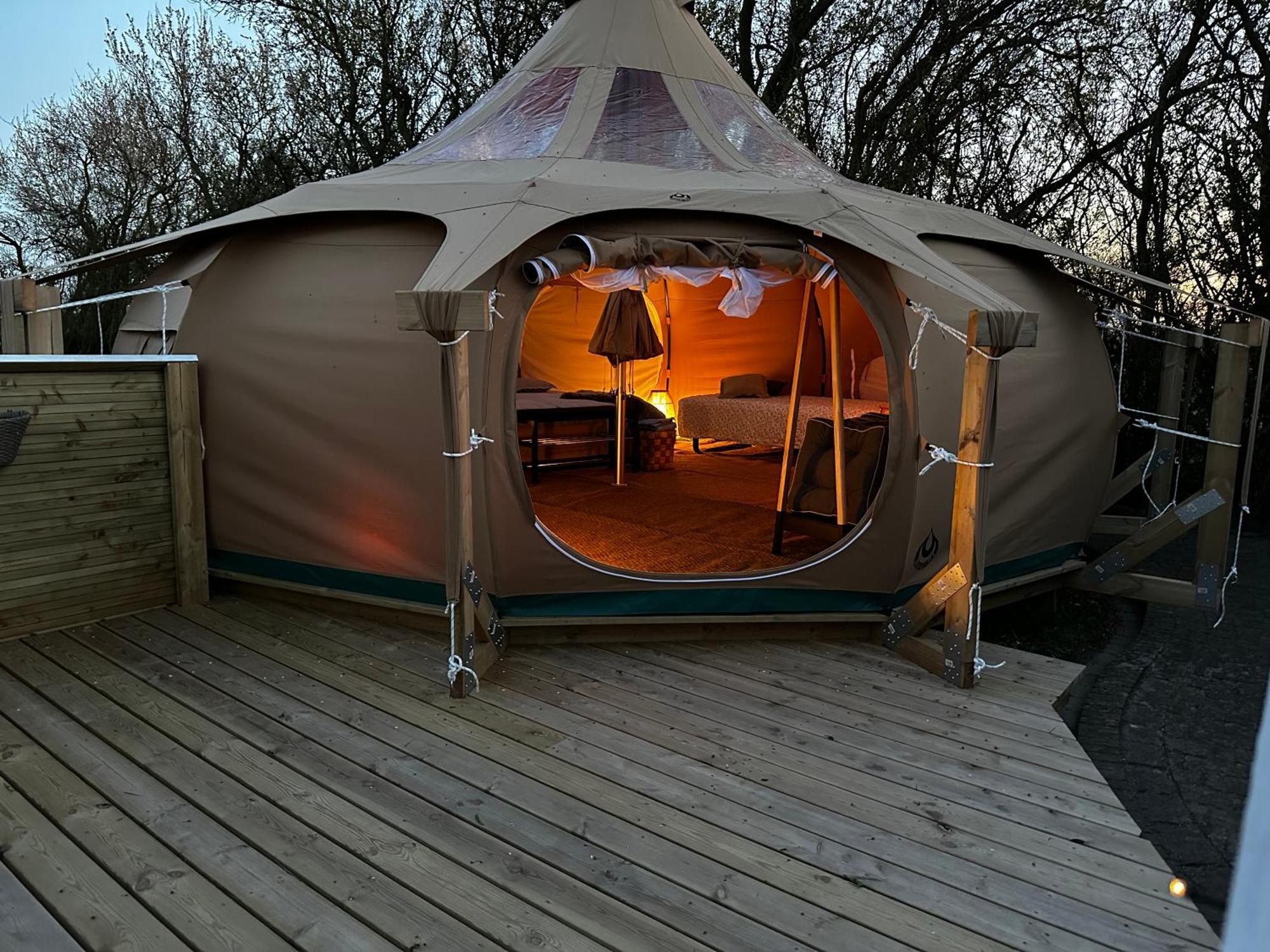 Romantik Luxus Glamping 2 Idestrup Екстериор снимка