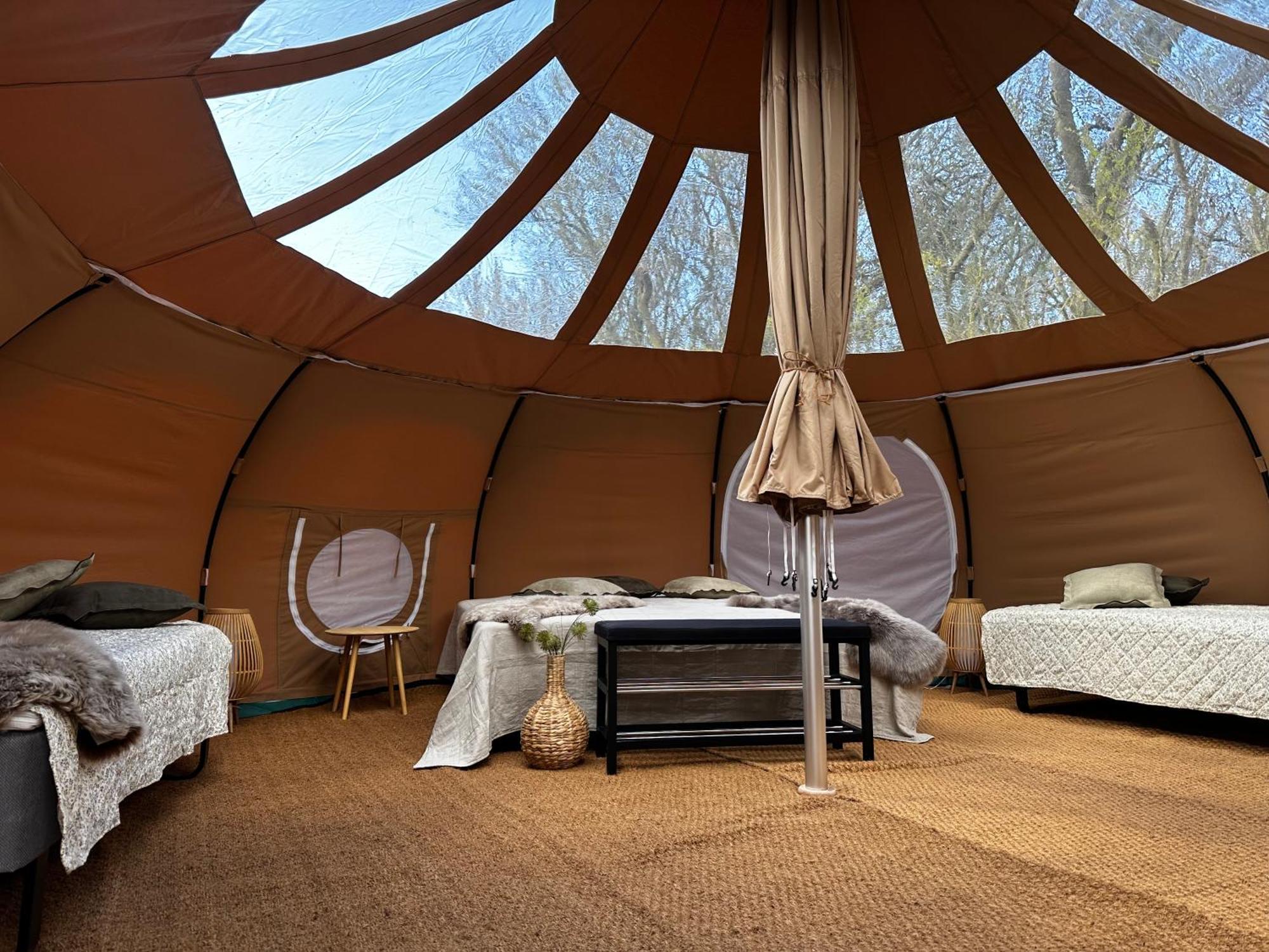 Romantik Luxus Glamping 2 Idestrup Екстериор снимка